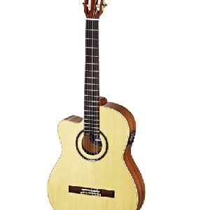 guitarra electroacústica cutaway zurda ortega RCE 138 sn-l