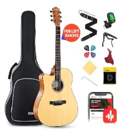 donner dss -6 electroacústica zurda PP ara principiantes economica pack con accesorios