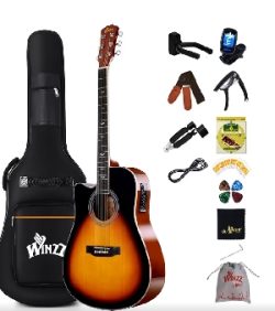 Winnz electroacústica zurda 4/4