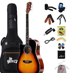 Winnz electroacústica zurda 4/4