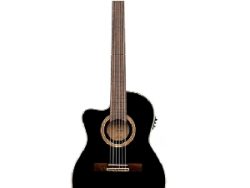 Ortega RCE138-T4BK-L Zurda Sonido pro · Comodidad total · Directa al escenario