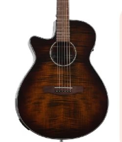 Ibáñez AEG 70 L Tiger Burst Sonido amplificado limpio · Cómoda para zurdos · Estilo brutal desde el primer acorde